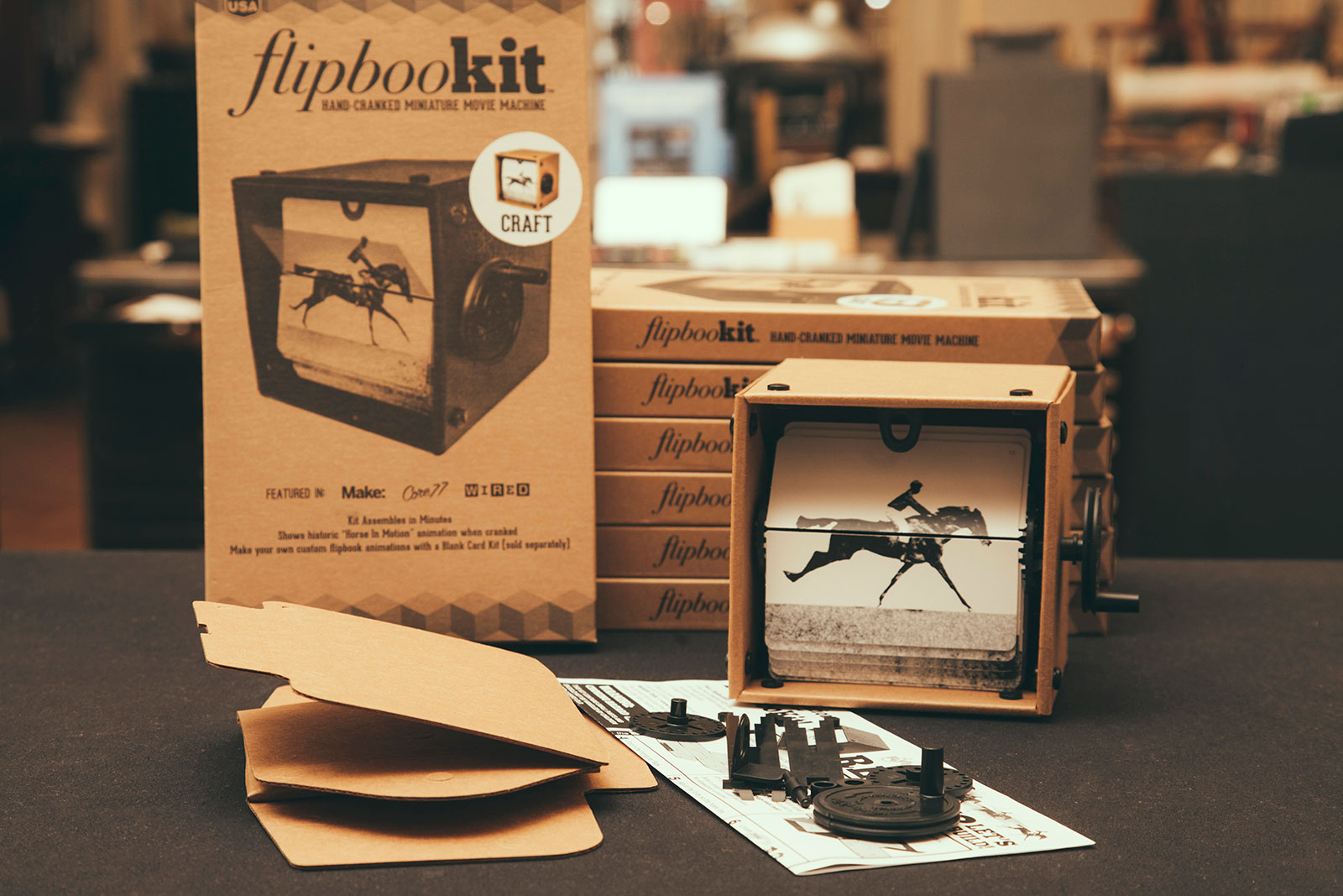 Flip Book Kit Maker - WNDR Museum